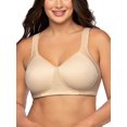 thumbnail image 2 of Vanity Fair Womens Sports Full Figure Wirefree Bra, 42C, Damask Neutral, 2 of 3