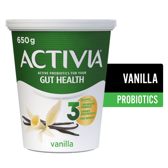 Activia Probiotic Yogurt, Vanilla