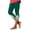 Green, variant on Aboser Tummy Control Capri Leggings for Women High Waisted Workout Pants Boho Lace Patchwork Capris Slimming Stretch Capri Pants Great for Fitness and Training
