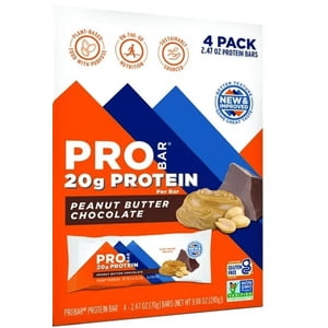 ProBar Protein Bar Peanut Butter Chocolate 4 Bars