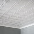 thumbnail image 2 of Fasade Portrait Vinyl 2ft x 4ft Glue Up Ceiling Panel Gloss White 5 Pack, 2 of 5