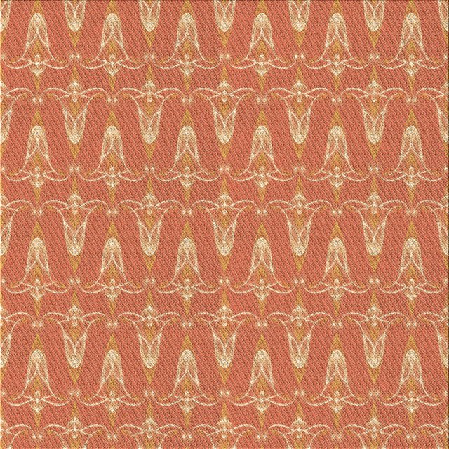 Ahgly Company Tapis d'Intérieur Lavable à la Machine, Carré, Transitionnel, Orange, Tapis de Zone, 7 Pieds Carré