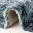 thumbnail image 2 of Safavieh Ocean Trellis Solid Plush Shag Area Rug, 2 of 6
