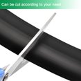 thumbnail image 4 of Unique Bargains Floor Transition Strip 3.3Ft 1 Meter Self Adhesive for Height 5mm Black, 4 of 6