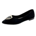thumbnail image 1 of Cathalem Chaussures Plates pour Femme, Chaussures Plates de Marche à la Mode et Confortables, Blanc 42, 1 of 5
