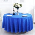 thumbnail image 2 of Round Tablecloth 70 Inch - Cotton Polyester, Wrinkle/Fade Resistant, Reusable - Jacquard Table Cloth - 1PC Circle Table Cover for Dining, Wedding & Birthday Party, 2 of 6