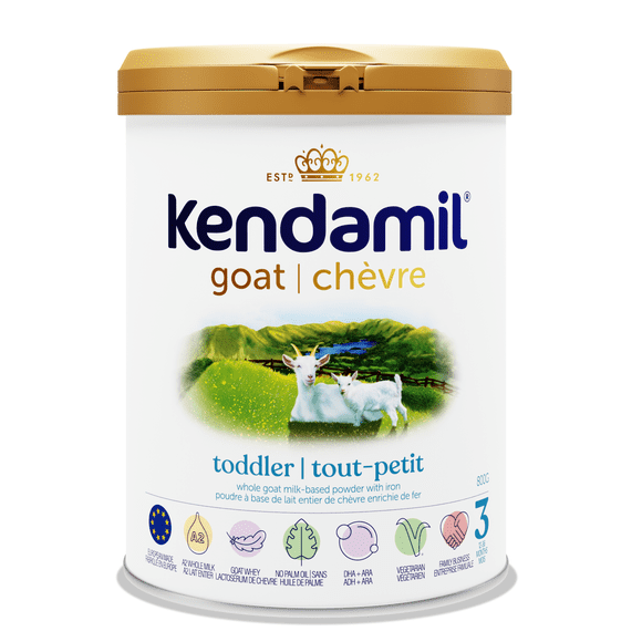 Kendamil Goat Toddler Drink Powder with Whole A2 Milk, 800g