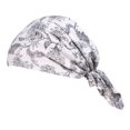 thumbnail image 3 of Couvre-Chef Cancer pour Femmes Confort Foulard Bonnet Chimio Cancer - Fond Noir avec Grand, 3 of 7