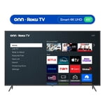onn 65” 4K UHD HDR10 Smart Roku TV