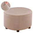 thumbnail image 3 of MesaSe Ottoman Slipcovers  Ottoman Footstool Cover Removable Kahki, 3 of 8