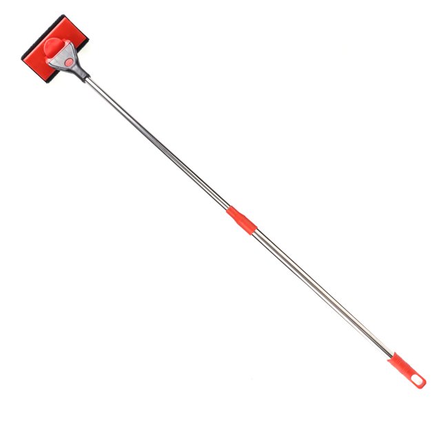 Haofy Glass Tank Cleaner Tool, Fish Tank Brush,Telescopic Aquarium Fish Tank Cleaner Algae Scraper Brush Fish Tank Glass Scrubber