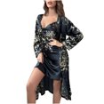 thumbnail image 2 of Pisexur Robe Sans Manches à Col en V Mode Féminine Couleur Unie Col en V Confortable Robe de Nuit Ample Blouse pour Femmes, 2 of 6