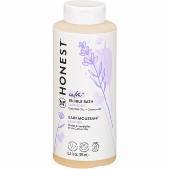 The Honest Company Bain Moussant pour Bébé à la Lavande Véritablement Apaisant pour 0-12 Mois