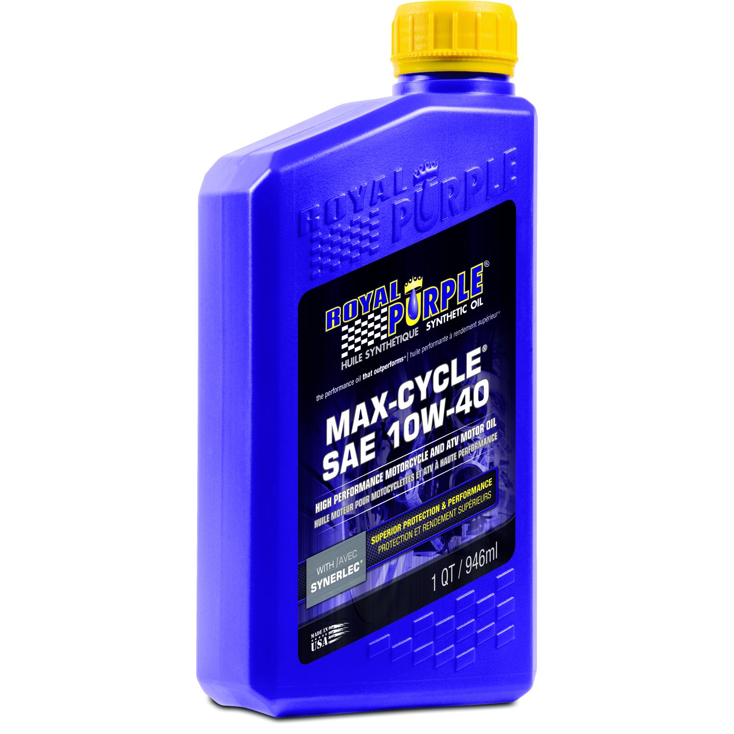 Royal Purple 21315 Oil  SAE 10W40; Synthetic; 1 Quart Bottle; Single; Canadian