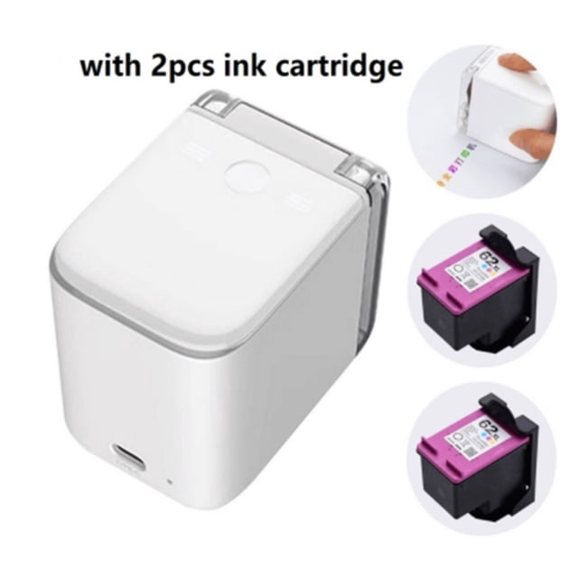 Wireless Printer Mobile Color Mini Handheld Printer Portable Wifi Printers Handheld Inkjet ,Easy to Use