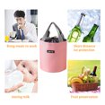 thumbnail image 2 of Boîte à Lunch Chauffante pour Travail Sac Isotherme Cylindre Sac Isotherme Grand Feuille d'Aluminium Portable Rond Sac à Lunch pour Travail avec Sac Isotherme pour Riz, 2 of 6