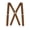 Camel, variant on Buyless Fashion Suspenders for Men - 48" Elastic Adjustable Straps 1 1/4" - X Back