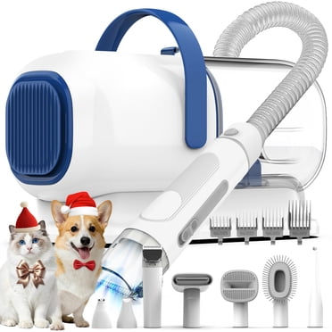 AIRROBO GP04 Plus Trousse de Toilettage pour Chien avec Aspirateur, Ensemble de Tondeuses pour Animaux, Outils de Toilettage à Faible Bruit