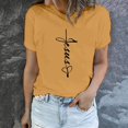 thumbnail image 1 of EGNMCR T-Shirts de Pâques pour Femmes T-Shirts à Manches Courtes pour Femmes Imprimé de Pâques Mode Printemps et Été pour Femmes T-shirt à Col Rond à Manches Courtes Haut/chemise Femmes T-Shirts, 1 of 7