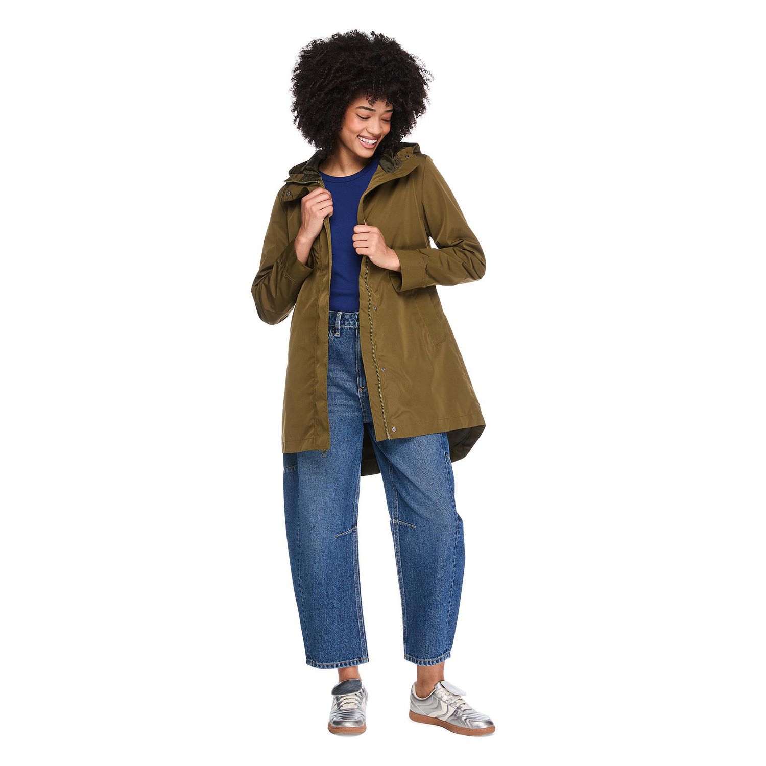 Imperméable à capuchon George pour femmes
