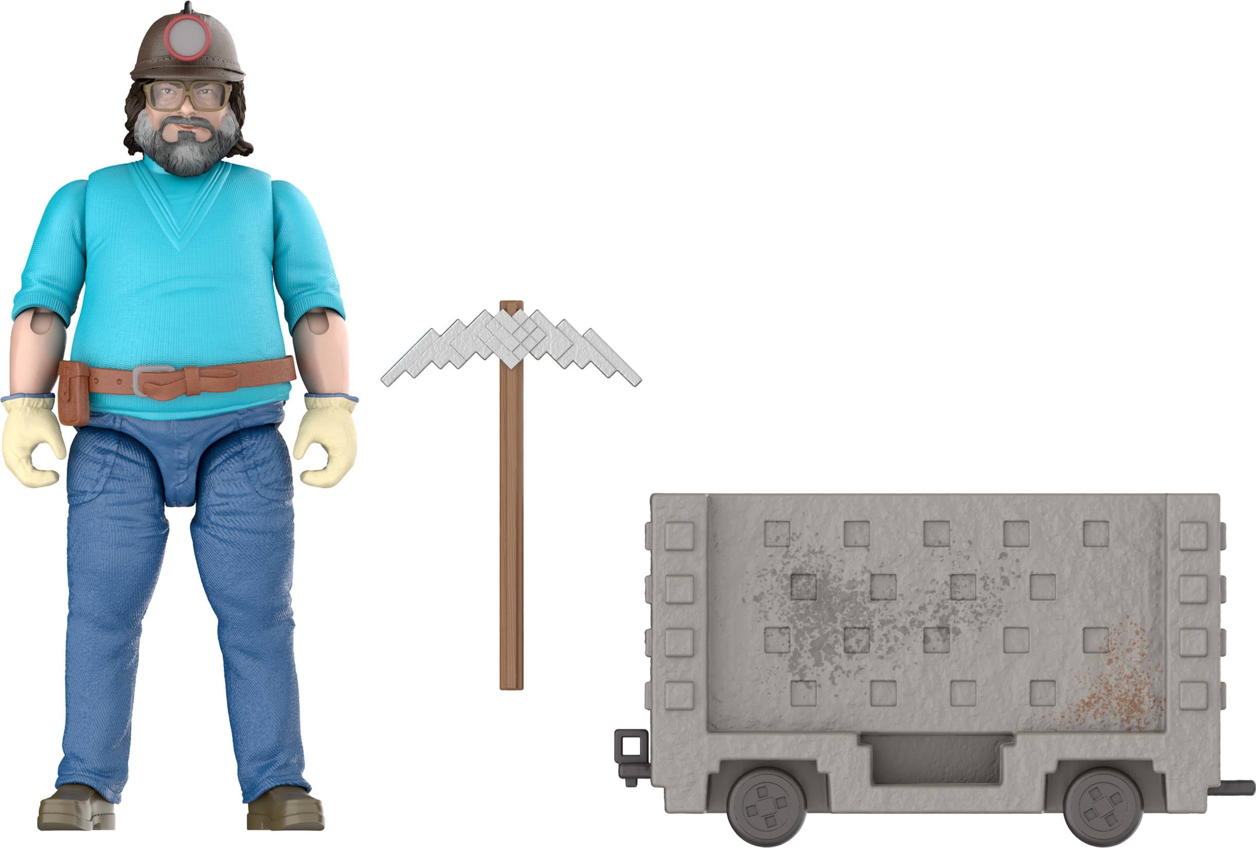 Minecraft Explosive Minecart Escape Action Figure & Accessories Toy Set Inspired by A Minecraft Movie