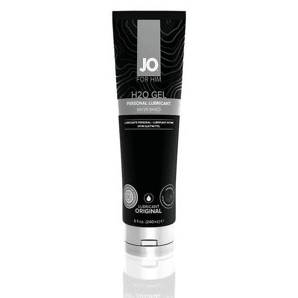 JO H2O Gel For Him, Premium Thick Water-Based Lubricant, Personal Lube for Men