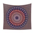 thumbnail image 1 of Mistaha 1PCS Tapestry 180cm * 230cm Home Bohemian Milled Mandala Flower Pattern Room Background Hanging, 1 of 8