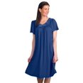 thumbnail image 3 of Velrose Lingerie Shadowline Short Flutter Sleeve Nightgown 36280/36280X, 3 of 4