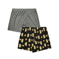 thumbnail image 1 of Fox and Badger Knit Sleep 2 Pack Short - Adults, 1 of 2