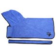 thumbnail image 1 of <p>Dog Bath Towel, Convenient Adjustable Pet Absorbent Bathrobe Durable With Belt For Home For Pet</p>, 1 of 7