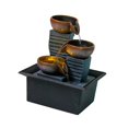 thumbnail image 3 of Elodie Tabletop Fountain 3 Tier Feng Shui Ornament Gift Flowing Water Ornament Tabletop, 3 of 8