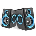 thumbnail image 3 of RECCAZR SP2040 Haut-Parleurs d'Ordinateur Surround avec Basses Profondes Haut-Parleur Multimédia Alimenté par Fil USB pour PC/ordinateurs Portables/téléphone Intelligent avec 4 Haut-Parleurs Intégrés à Diaphragme (Bleu), 3 of 10
