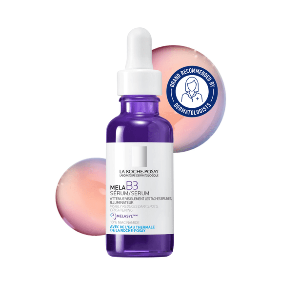 La Roche-Posay Mela B3 Dark Spot Serum, Brightening Face Serum with Niacinamide for All Skin Types, 30mL