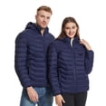 thumbnail image 4 of NJDVHB Womens Winter Long Sleeve Parkas,USB Intelligent Constant Temperature Heated Windproof Plus Size Coat For Men And Women Winter 11 Heated Jacket Coat, 4 of 4