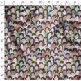thumbnail image 4 of Soimoi Rose Poly Georgette Tissu Femmes Visage Humain Figure Imprimer Tissu par la Cour 52 Pouces de Large, 4 of 5