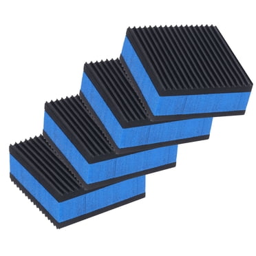 Uxcell 4Pcs Rubber Anti Vibration Pads, 2 x 2 x 7/8 inch Heavy EVA Center Isolation Mats