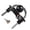Black, variant on Amdohai Heavy Duty Universal Coupler Hitch Trailer Lock Fits 1-7/8'', 2'', And 2-5/16''
