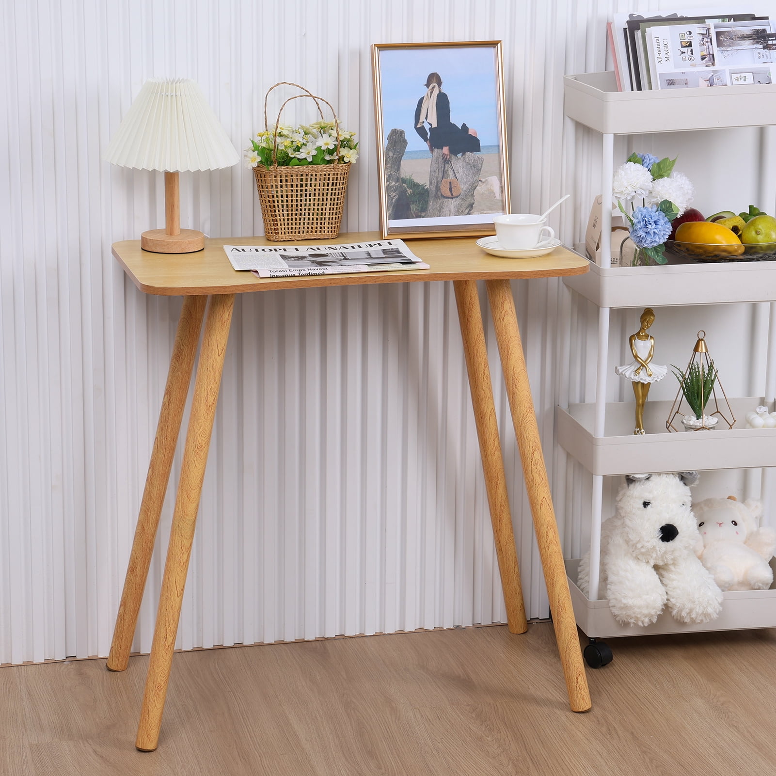 Yedigre Compact 28-inch Computer Desk - 28"L x 16"W x 29"H, Ergonomic Study Desk for Small Space, Home Office & Student Use