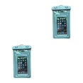 thumbnail image 2 of Transemion Waterproof Underwater Case Cover Bag Dry Pouch for Mobile Phone white 2Set, 2 of 6