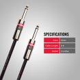 thumbnail image 3 of Monster 600645-00 Prolink Monster Classic 1/4" Instrument Cable. 6 ft - Straight to Straight, 3 of 7