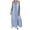 Blue, variant on Long Maxi Dress for women Plus Size V-Neck Sleeveless Beach Loose Lace Patchwork Long Dress Maxi Dress Plus Size Beach Dress Plus Size Maxi Dress for Women