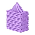 thumbnail image 1 of maskred 20piece Polyester Table Napkins For Luxurious Dining Experience Soft And Comfortable Cloth Napkins violet, 1 of 6