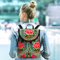 thumbnail image 4 of Amzcrzy Storage and Organization A Knapsack Ethnic Style Bag Embroidered Small Backpack Yunnan Embroidered Bag Embroidered Shoulders Bag Home Storage Organization and Storage Storage Container, 4 of 5