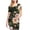 maternity dress#06Multicolor, variant on yoeyez Maternity Dresses for Women Plus Size Short Sleeve Scoop Neck Floral Print Dress Breast-Feeding Maternity Nursing Sun Dress Bodycon Ruched Midi Fitted Dresses Multicolor,L