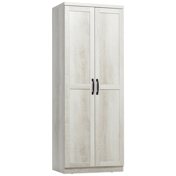 HOMCOM Kitchen Pantry Storage Cabinet with Doors and Adjustable Shelves