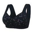 thumbnail image 1 of Women's Sexy Lace Front - Button Underwire Bra - Adjustable Shoulder Strap, Shaping Cup, Comfortable, Plus - Size Options, Hand Wash, 1 of 5