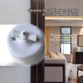 thumbnail image 2 of maskred Interrupteur à Bouton en Céramique Portable Détachable de Rechange Rond Élégant Décoratif Protection contre les Fuites Interrupteur Universel pour Lampes, 2 of 6