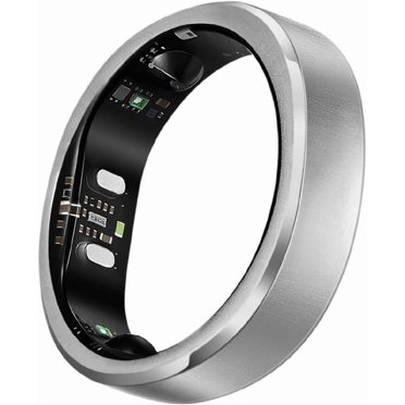 RingConn Gen 3, World’s First Smart Ring with Vascular Trends, No App Subscription, Vibration Alerts, Sleep, Fitness & Heart Rate, 14-Day Battery Life (Size 15, Brushed Silver)