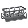 thumbnail image 2 of Étagère Organisatrice pour Éponge d'Évier de Cuisine / Support Compact d'Égouttage en Acier Inoxydable / Support Ventilé Résistant à la Rouille pour Comptoir de Cuisine et de Salle de Bain et Rangement de Zone de Préparation / Blanc Noir, 2 of 7
