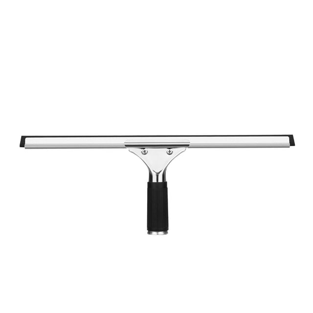Professional Window Squeegee with Rubber Lip Long Handle Bathroom Shower Window Wiper Glass Cleaning Tool
